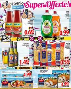 Volantino promozionale Il Genio Supermercato valide dal 22/01/2026