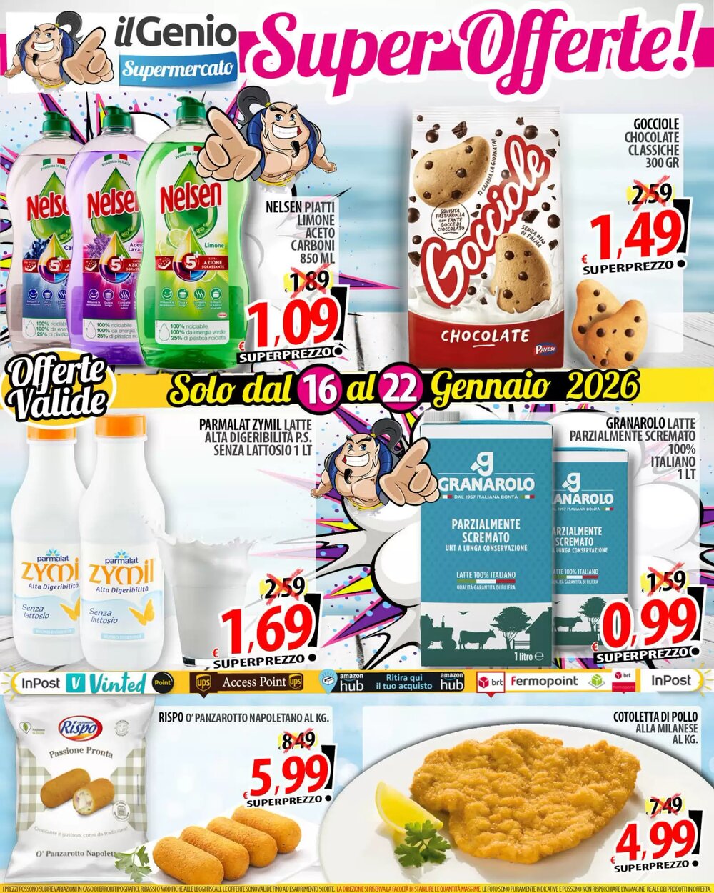 Volantino promozionale Il Genio Supermercato  valide dal 22/01/2026 - Pagina 2.