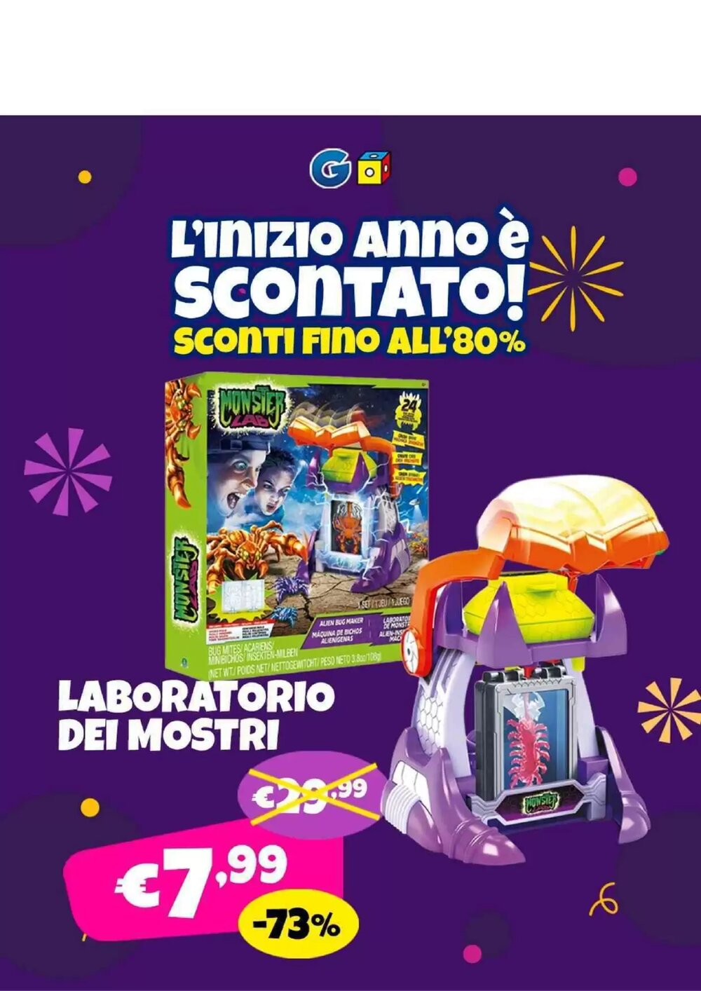 Volantino promozionale Giocheria  valide dal 22/01/2026 - Pagina 1.