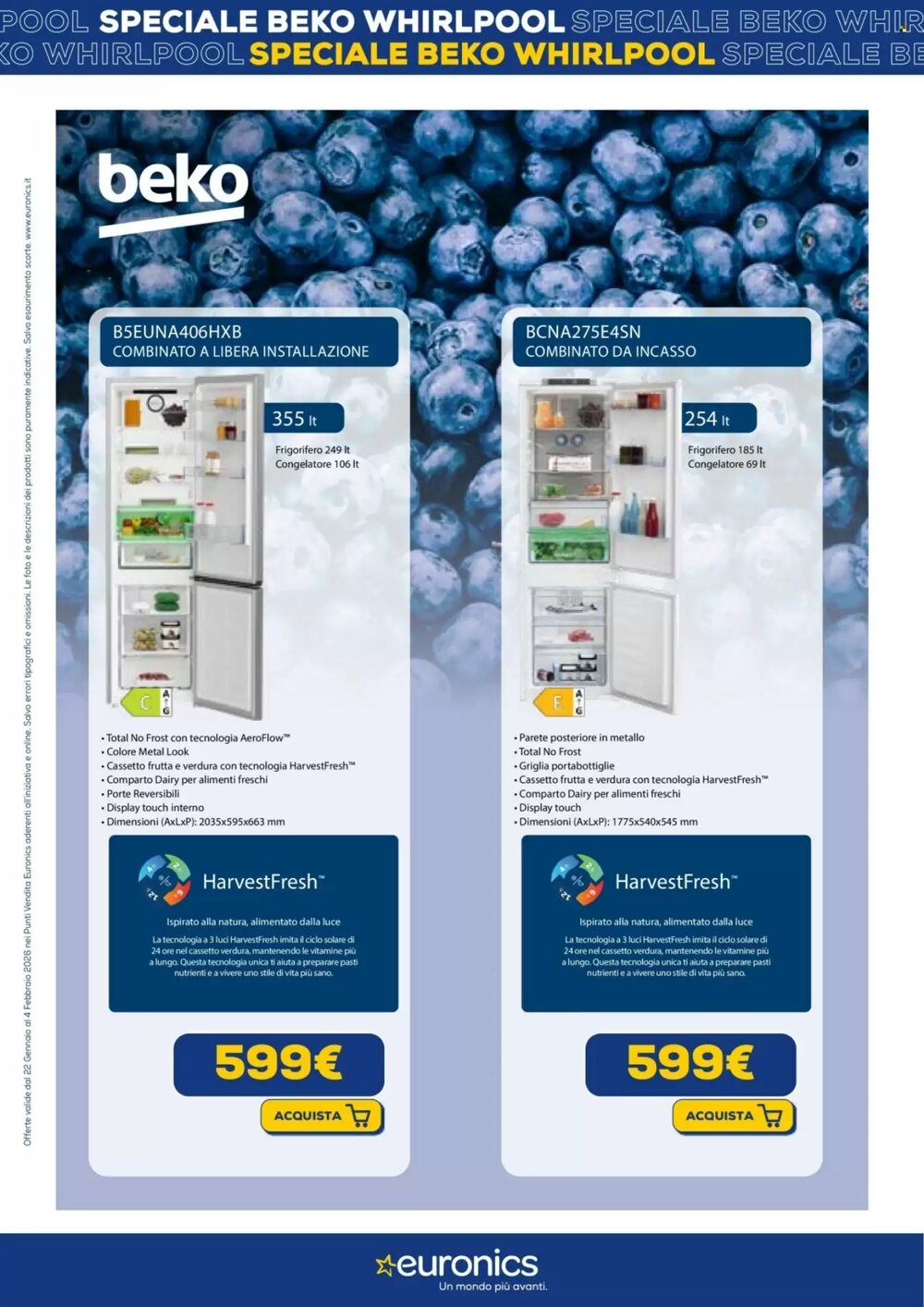 Volantino promozionale Euronics  valide dal 22/01/2026 - Pagina 10.