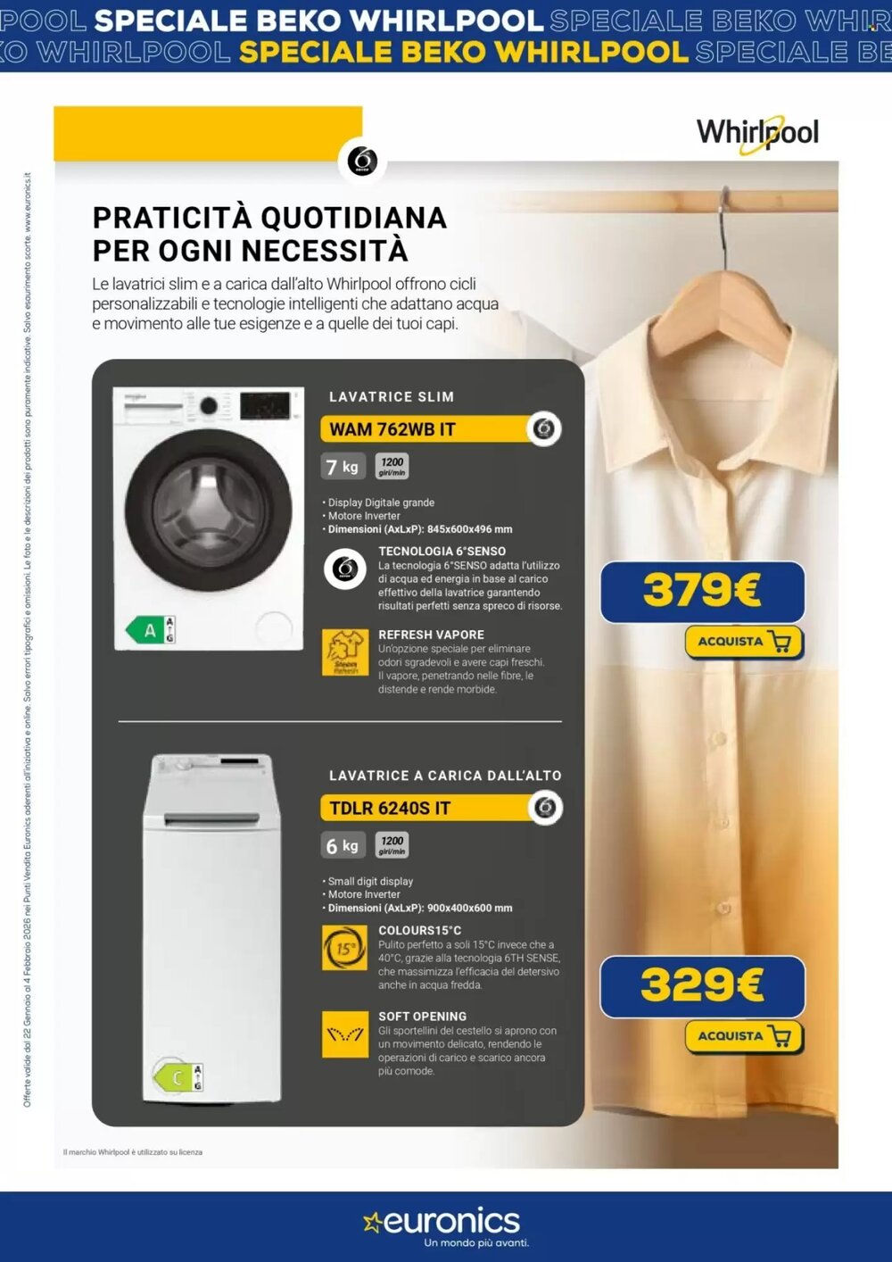 Volantino promozionale Euronics  valide dal 22/01/2026 - Pagina 4.