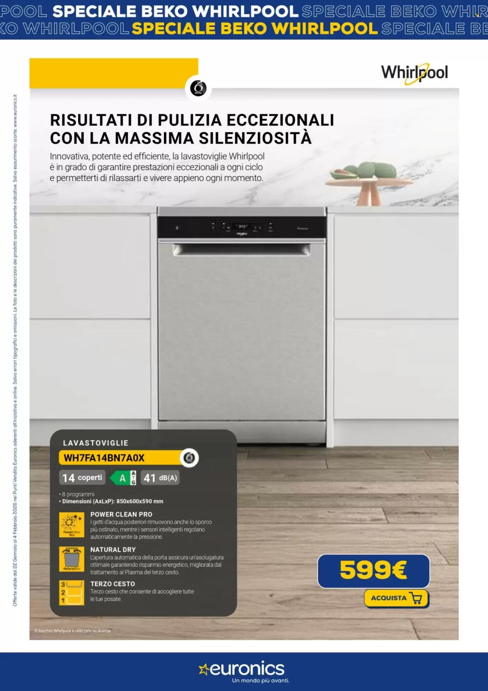 Volantino promozionale Euronics  valide dal 22/01/2026 - Pagina 6.