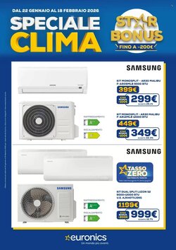Volantino promozionale Euronics  valide dal 22/01/2026