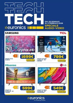 Volantino promozionale Euronics  valide dal 22/01/2026