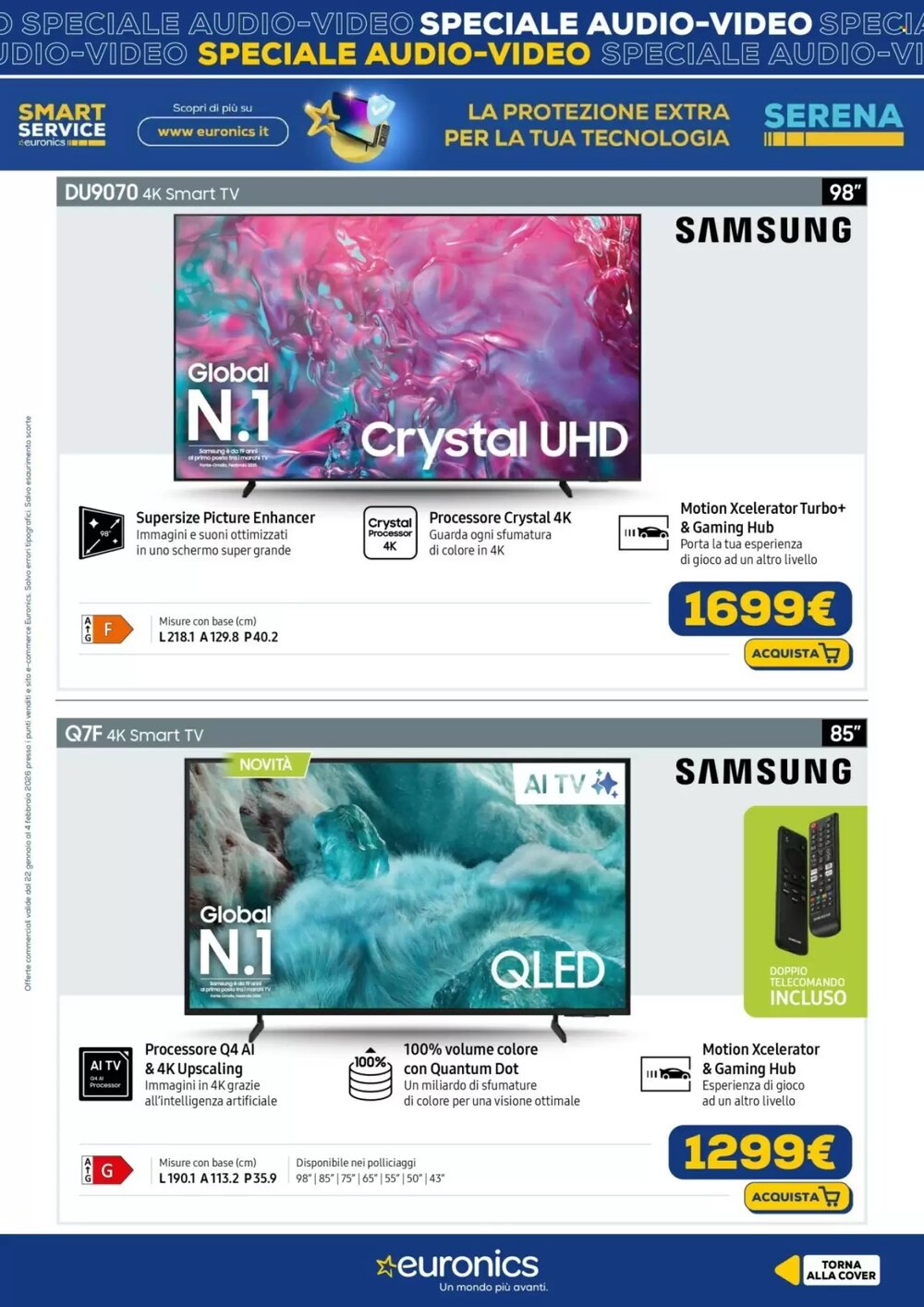 Volantino promozionale Euronics  valide dal 22/01/2026 - Pagina 6.
