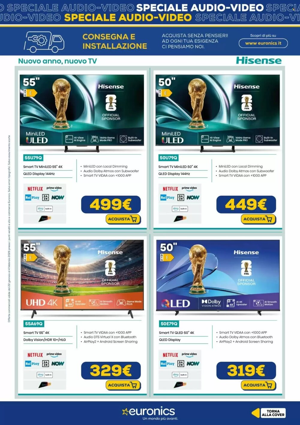 Volantino promozionale Euronics  valide dal 22/01/2026 - Pagina 9.