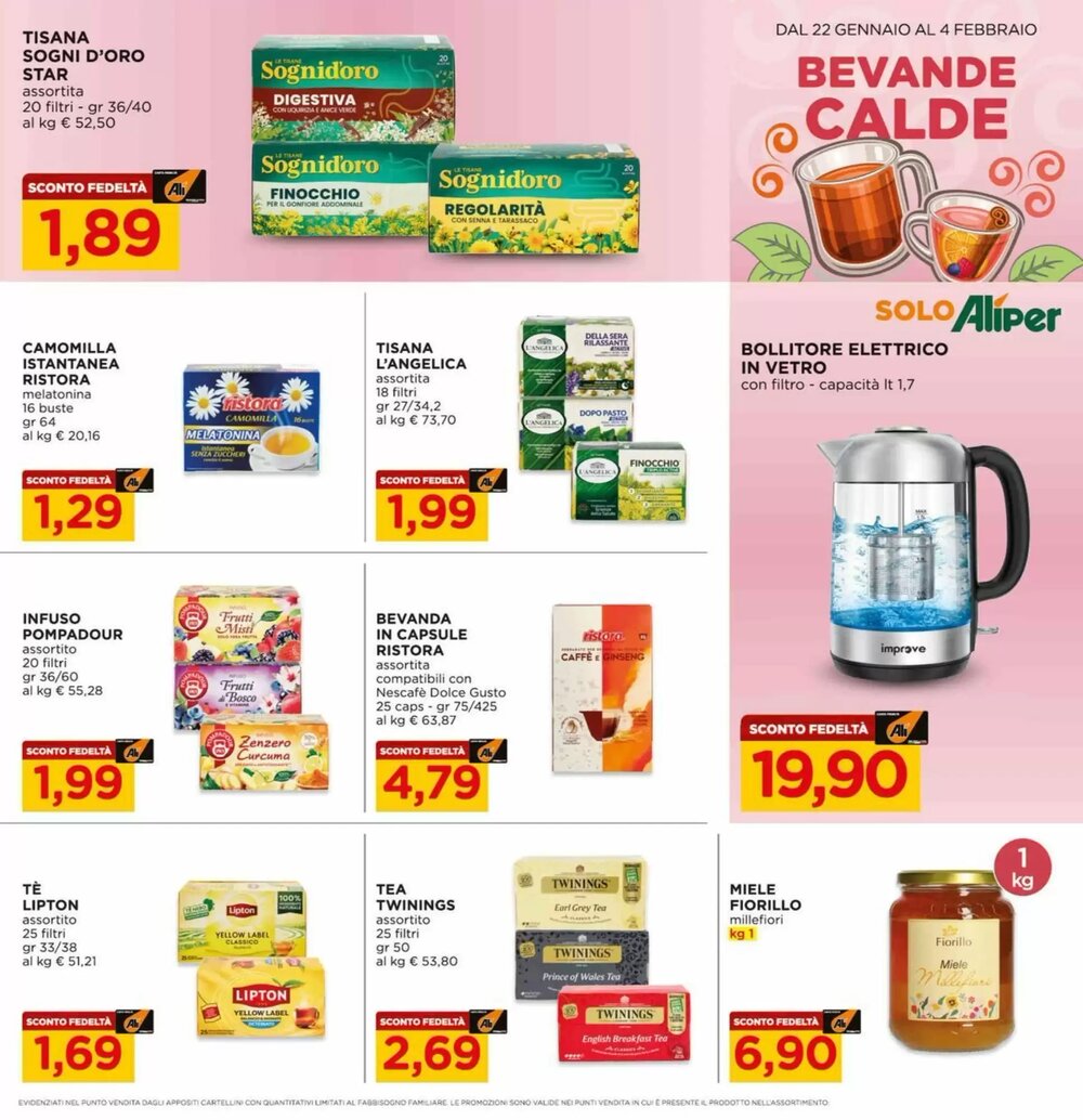 Volantino promozionale Alì  valide dal 22/01/2026 - Pagina 17.