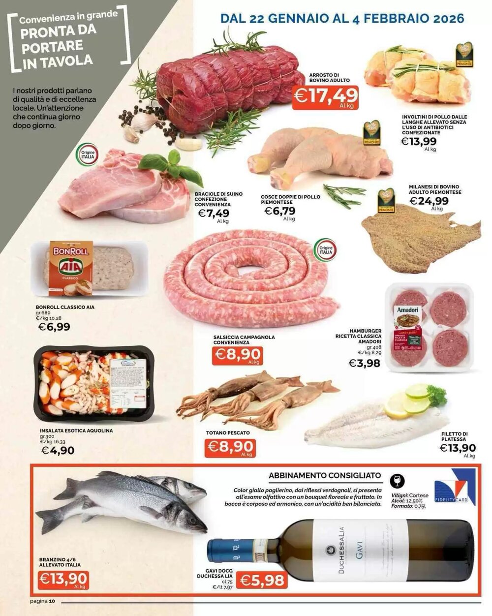 Volantino promozionale Mercatò  valide dal 22/01/2026 - Pagina 10.