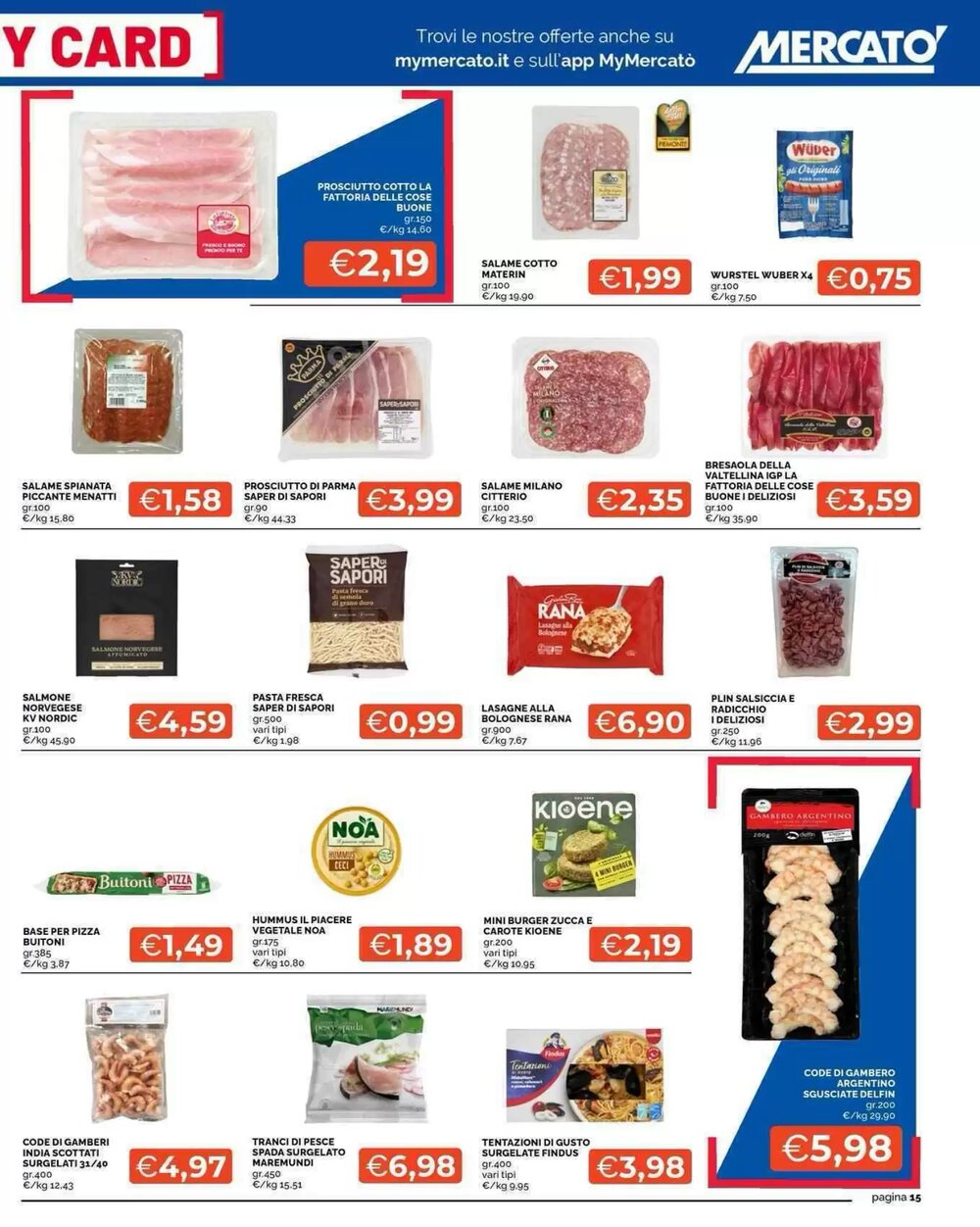 Volantino promozionale Mercatò  valide dal 22/01/2026 - Pagina 15.
