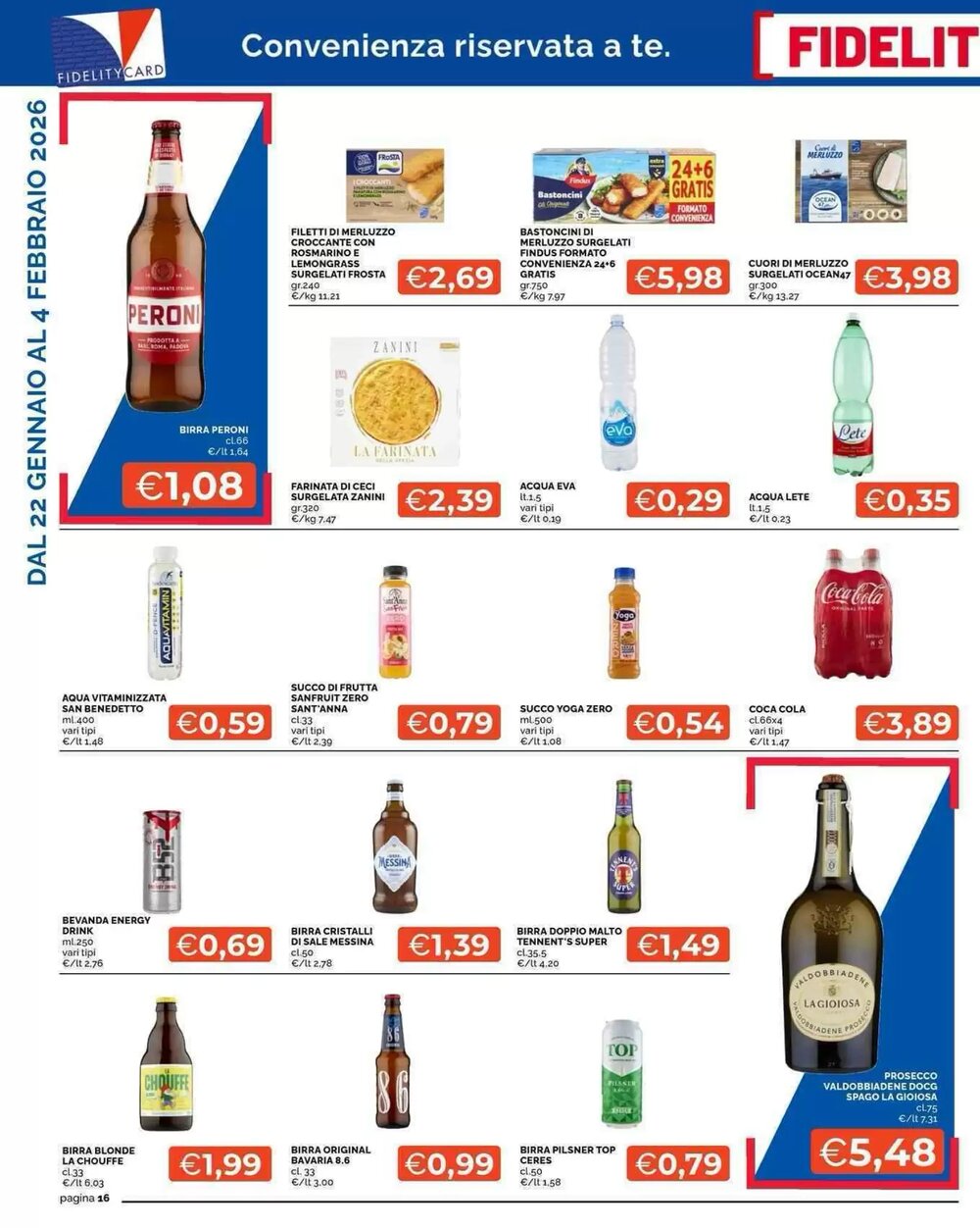 Volantino promozionale Mercatò  valide dal 22/01/2026 - Pagina 16.