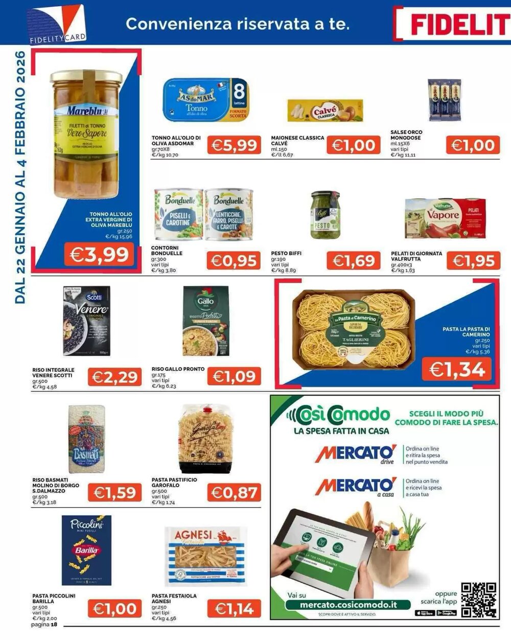 Volantino promozionale Mercatò  valide dal 22/01/2026 - Pagina 18.