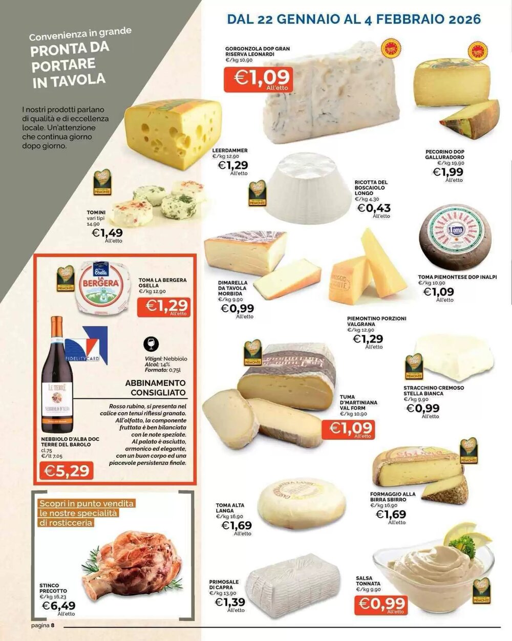 Volantino promozionale Mercatò  valide dal 22/01/2026 - Pagina 8.