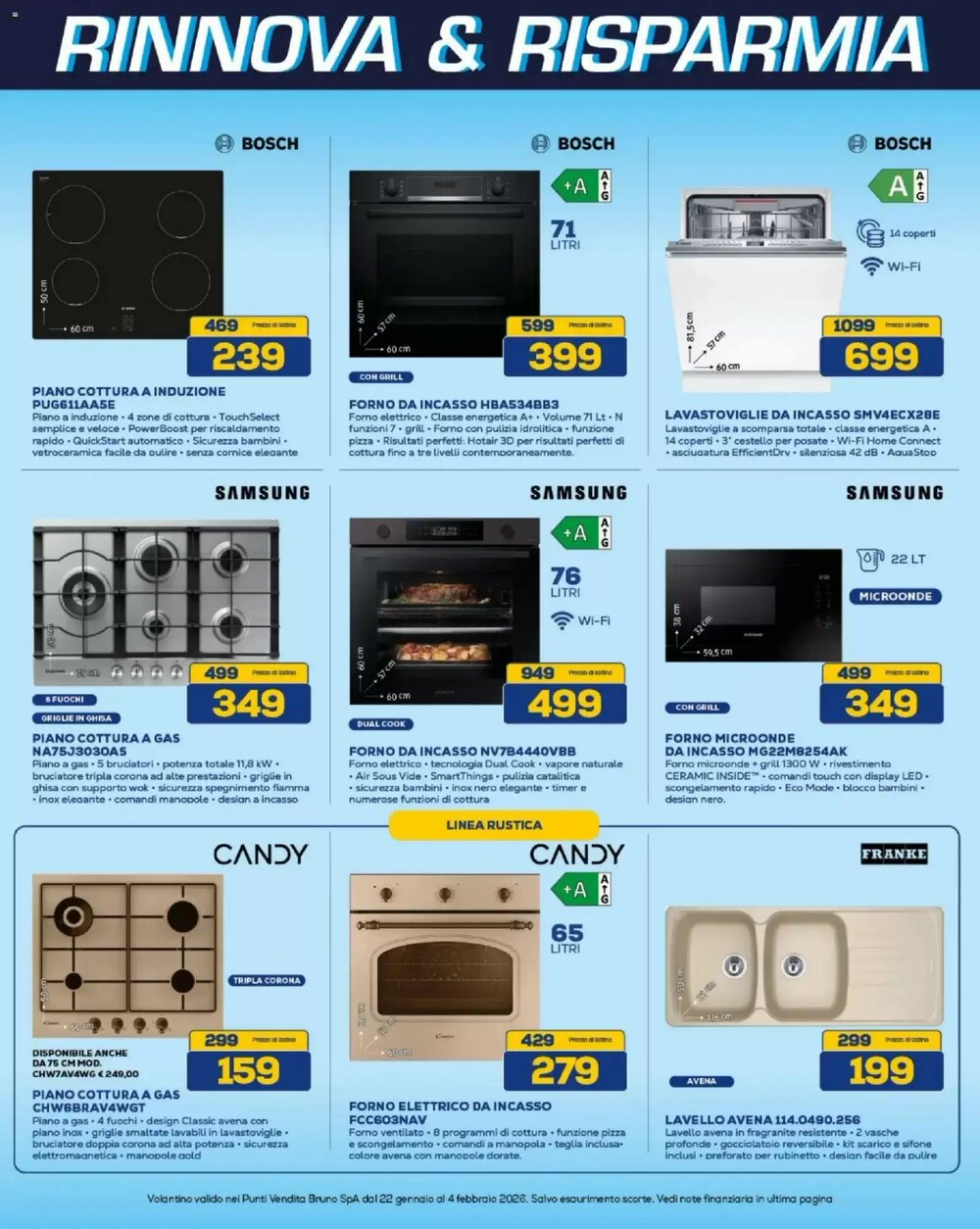 Volantino promozionale Euronics Bruno  valide dal 22/01/2026 - Pagina 19.