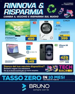 Volantino promozionale Euronics Bruno  valide dal 22/01/2026