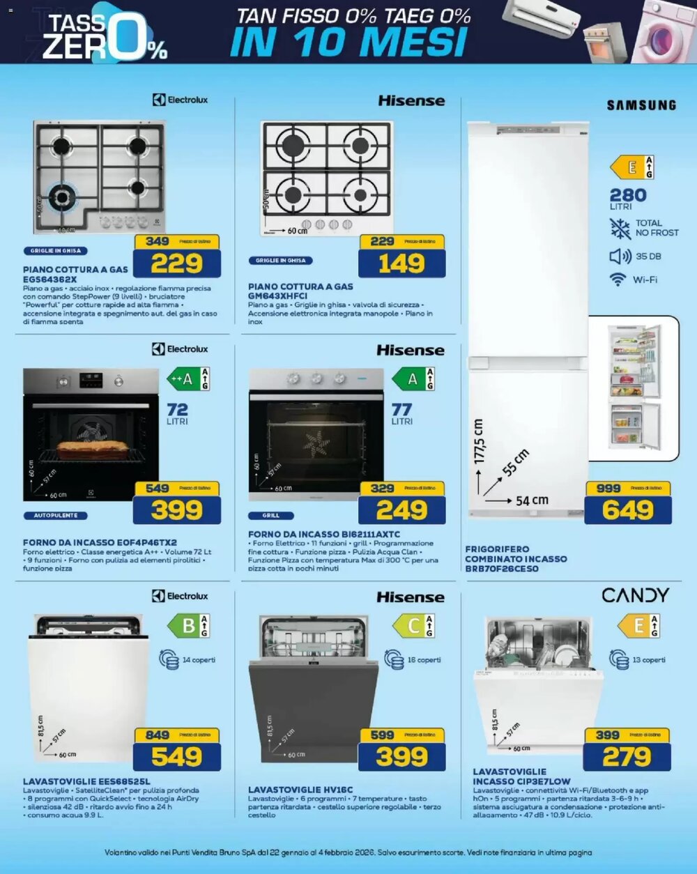 Volantino promozionale Euronics Bruno  valide dal 22/01/2026 - Pagina 20.