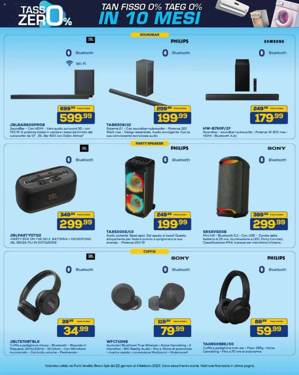 Volantino promozionale Euronics Bruno  valide dal 22/01/2026 - Pagina 26.