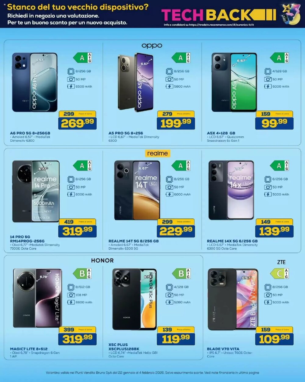 Volantino promozionale Euronics Bruno  valide dal 22/01/2026 - Pagina 3.