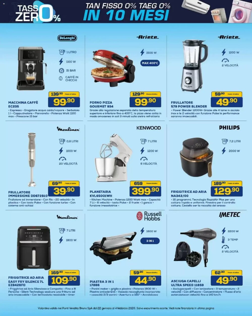Volantino promozionale Euronics Bruno  valide dal 22/01/2026 - Pagina 30.