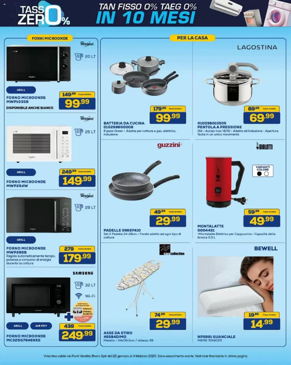 Volantino promozionale Euronics Bruno  valide dal 22/01/2026 - Pagina 32.