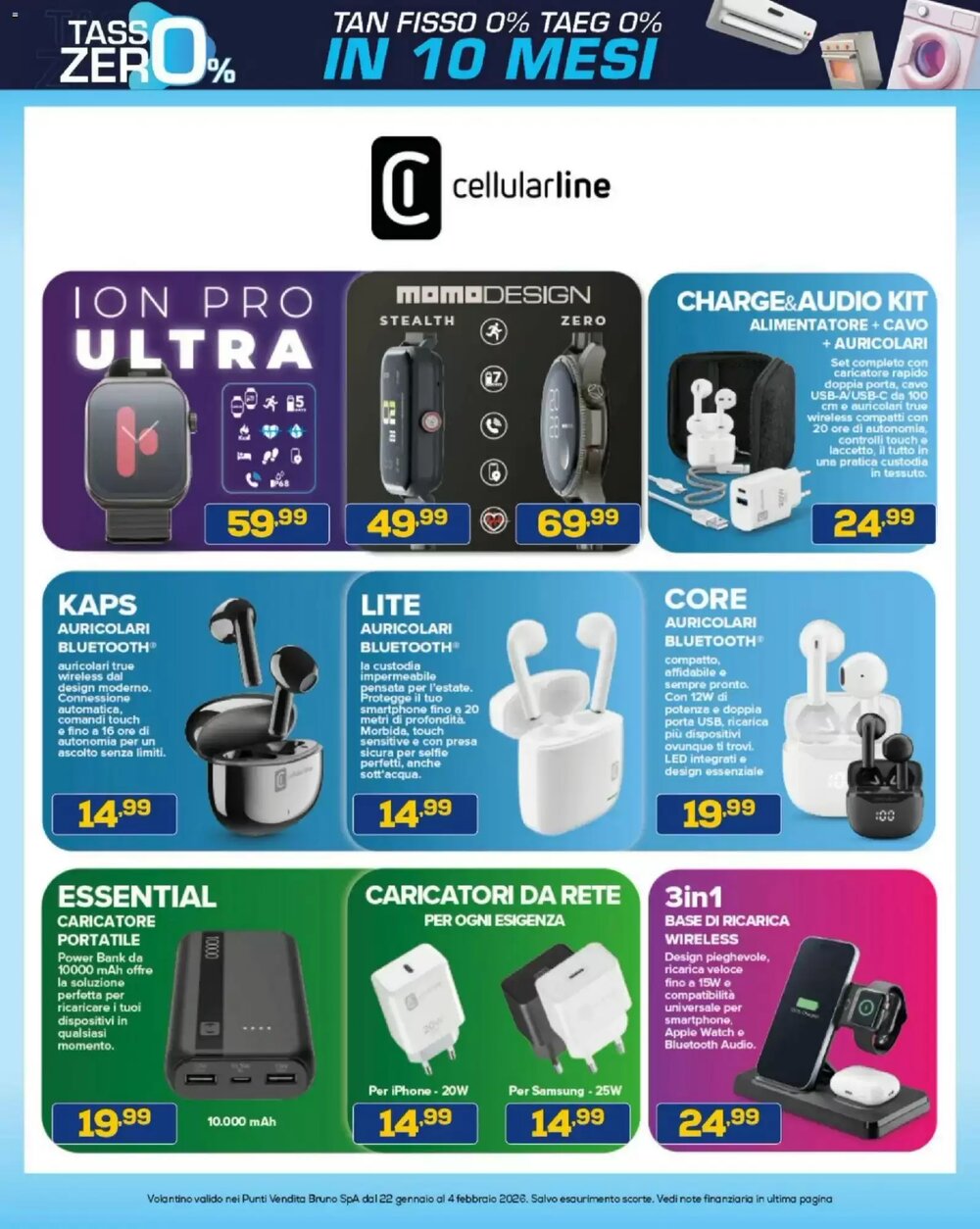 Volantino promozionale Euronics Bruno  valide dal 22/01/2026 - Pagina 33.