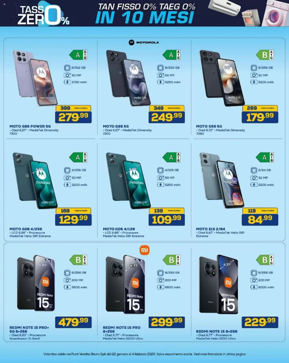 Volantino promozionale Euronics Bruno  valide dal 22/01/2026 - Pagina 4.