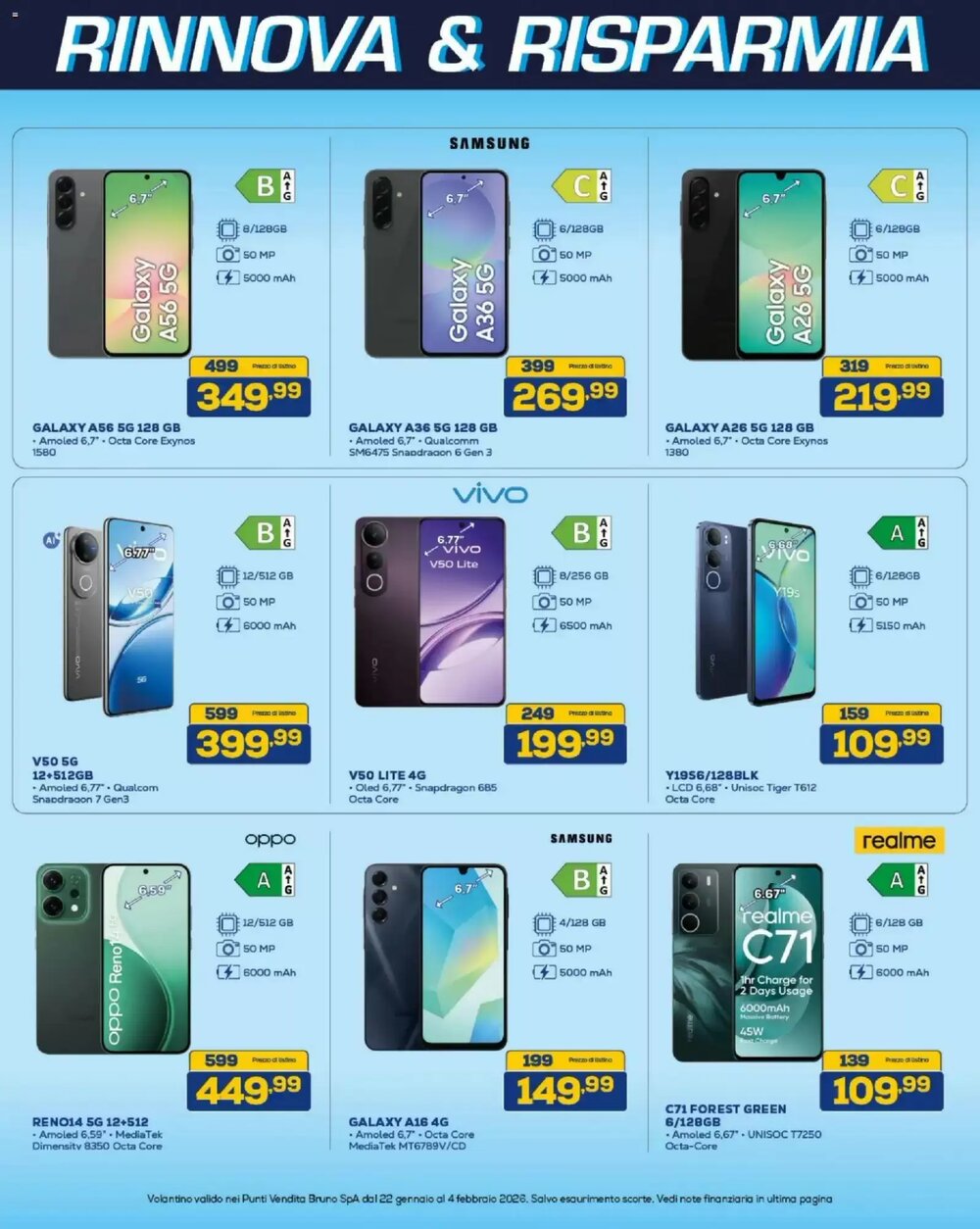 Volantino promozionale Euronics Bruno  valide dal 22/01/2026 - Pagina 5.