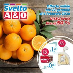 Volantino promozionale A&o  valide dal 22/01/2026