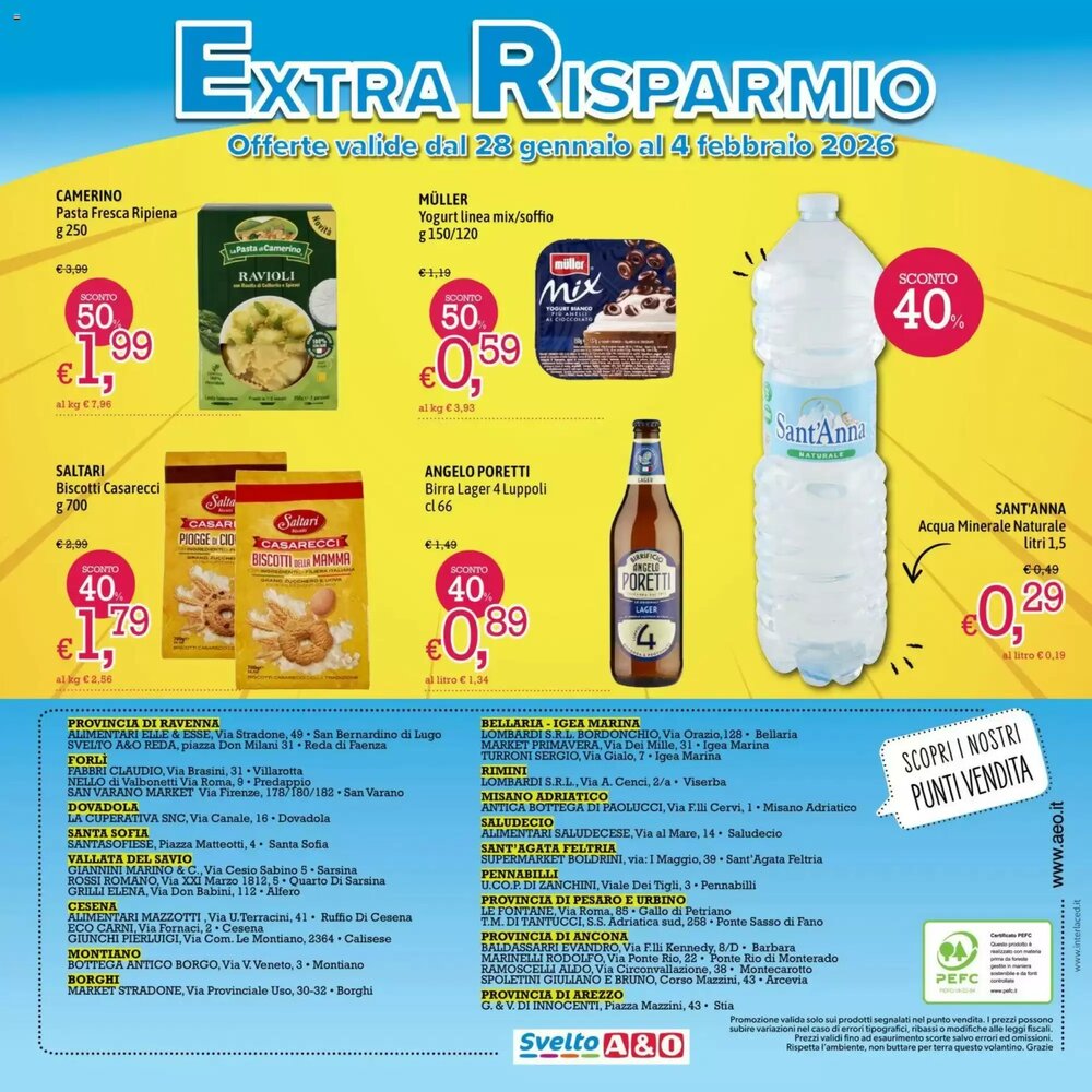 Volantino promozionale A&o  valide dal 22/01/2026 - Pagina 8.