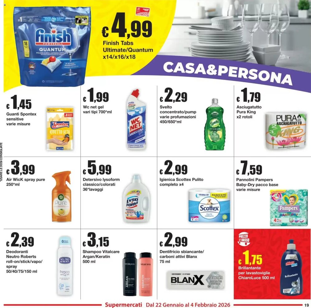Volantino promozionale Sì con te  valide dal 22/01/2026 - Pagina 19.