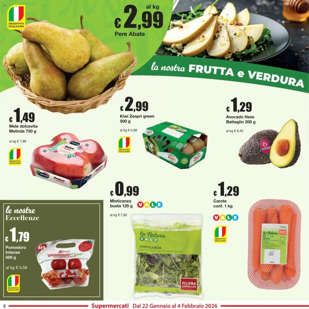 Volantino promozionale Sì con te  valide dal 22/01/2026 - Pagina 2.
