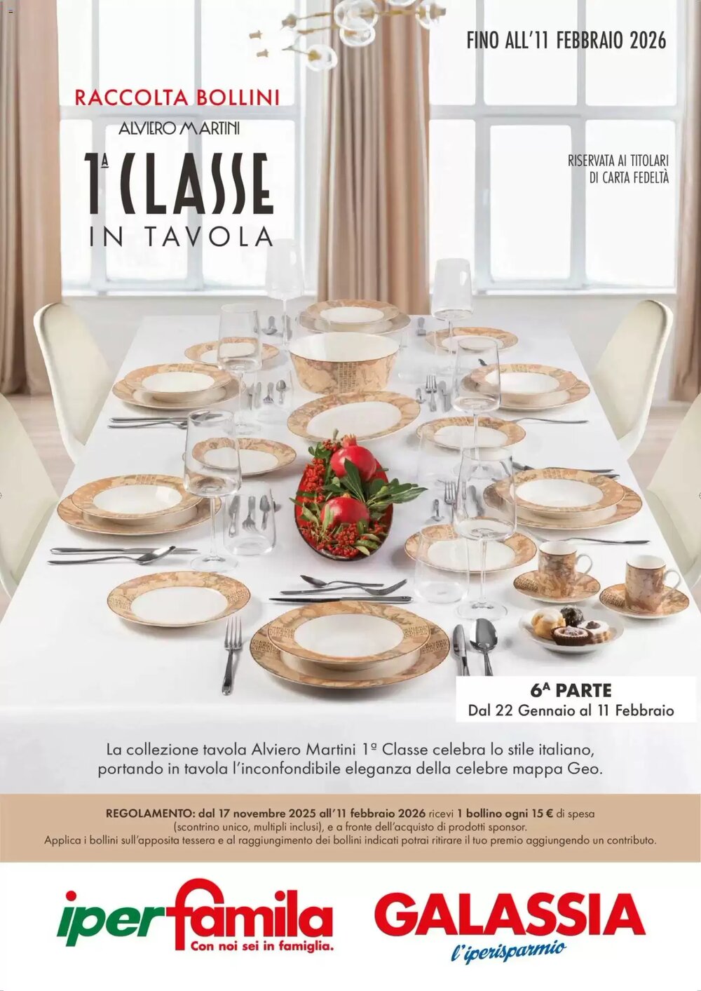 Volantino promozionale Galassia  valide dal 22/01/2026 - Pagina 1.