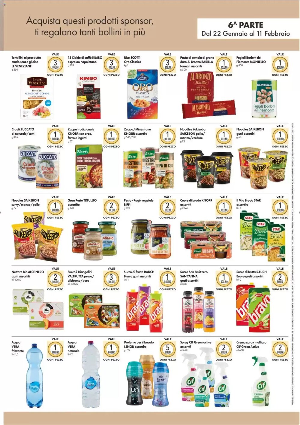 Volantino promozionale Galassia  valide dal 22/01/2026 - Pagina 4.