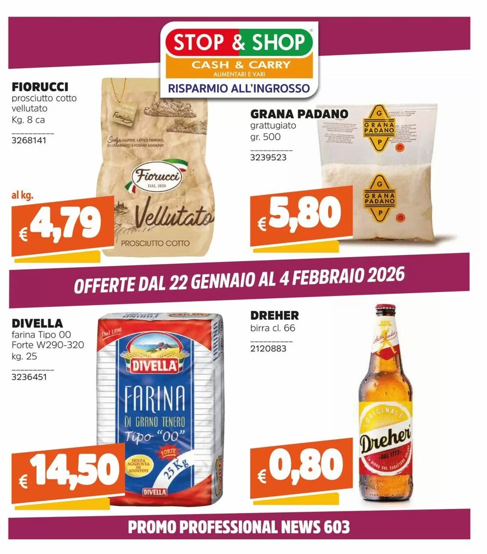 Volantino promozionale Stop&Shop  valide dal 22/01/2026 - Pagina 1.