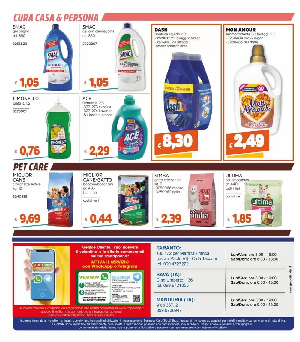 Volantino promozionale Stop&Shop  valide dal 22/01/2026 - Pagina 24.