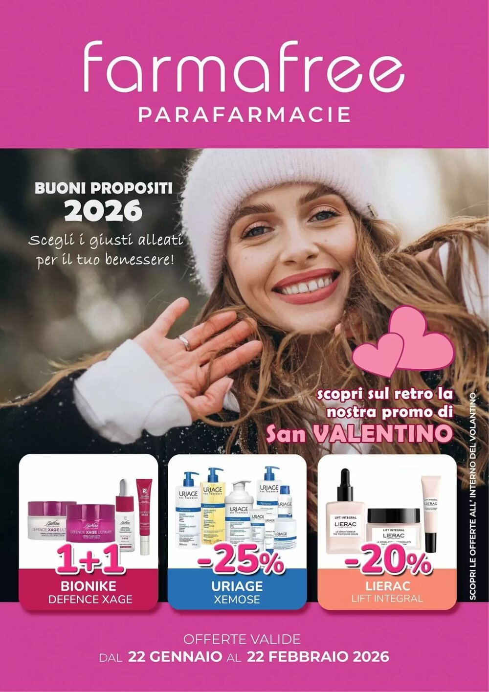 Volantino promozionale FarmaFree  valide dal 22/01/2026 - Pagina 1.