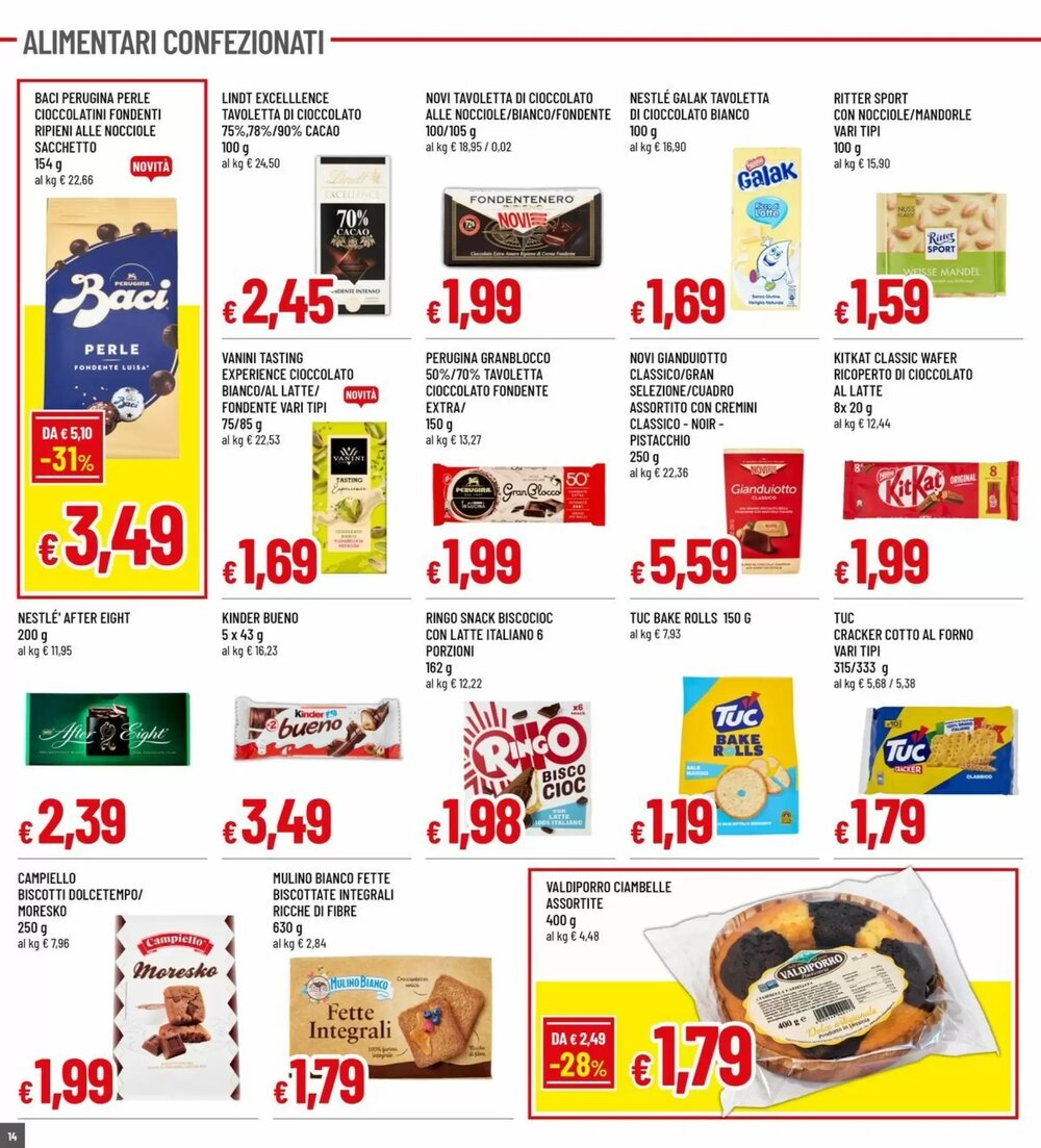 Volantino promozionale Famila Superstore  valide dal 22/01/2026 - Pagina 14.