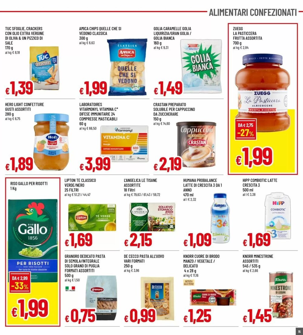 Volantino promozionale Famila Superstore  valide dal 22/01/2026 - Pagina 15.