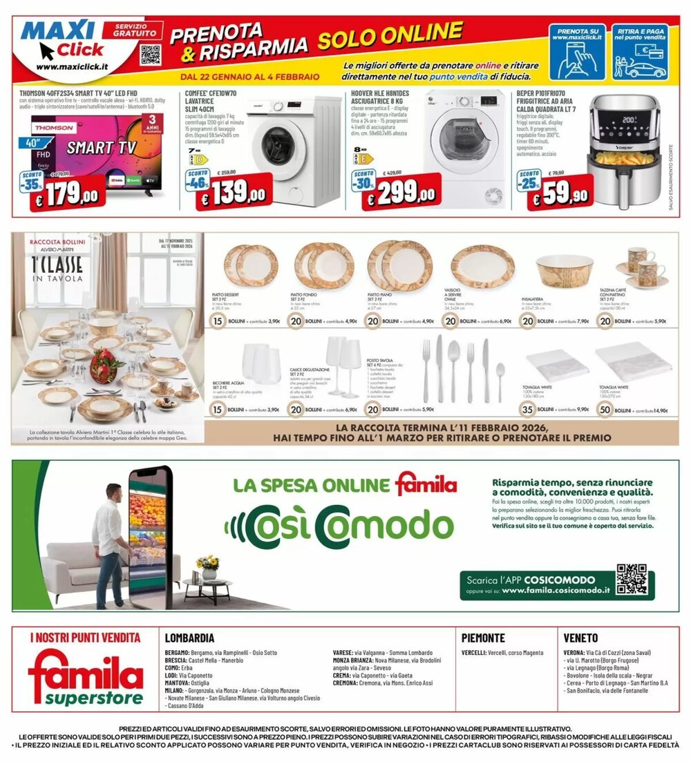Volantino promozionale Famila Superstore  valide dal 22/01/2026 - Pagina 28.