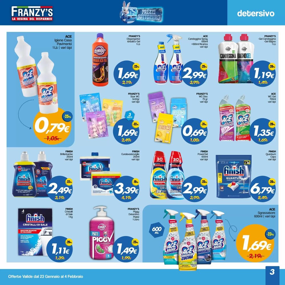 Volantino promozionale Franzy's  valide dal 22/01/2026 - Pagina 3.