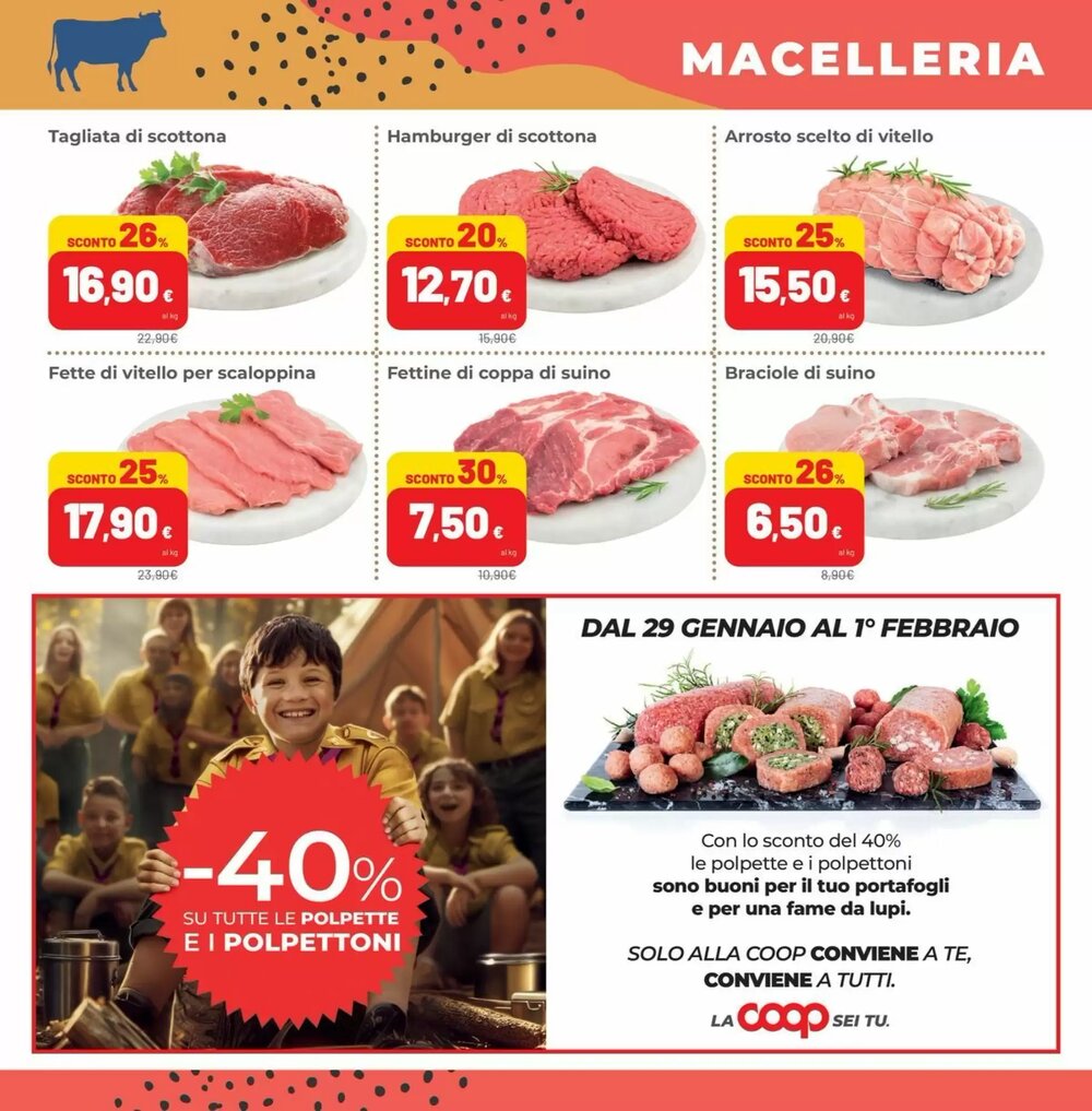 Volantino promozionale Coop Master Alleanza 3.0  valide dal 22/01/2026 - Pagina 6.