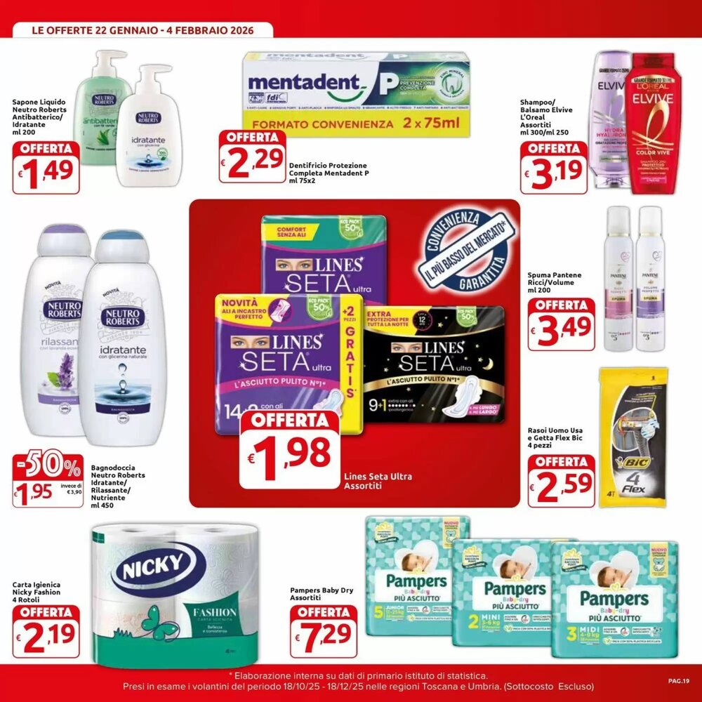 Volantino promozionale Carrefour Market  valide dal 22/01/2026 - Pagina 19.