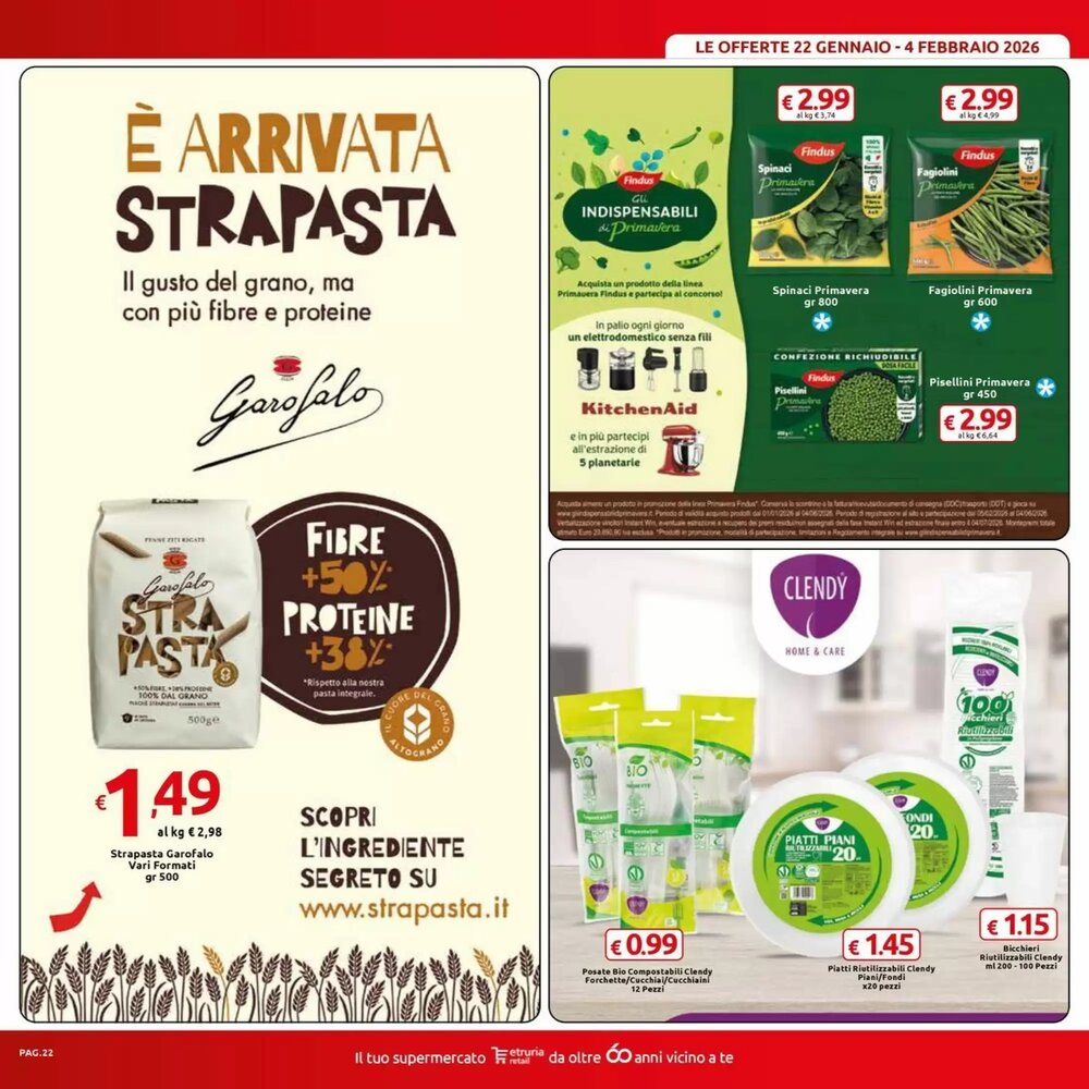 Volantino promozionale Carrefour Market  valide dal 22/01/2026 - Pagina 22.