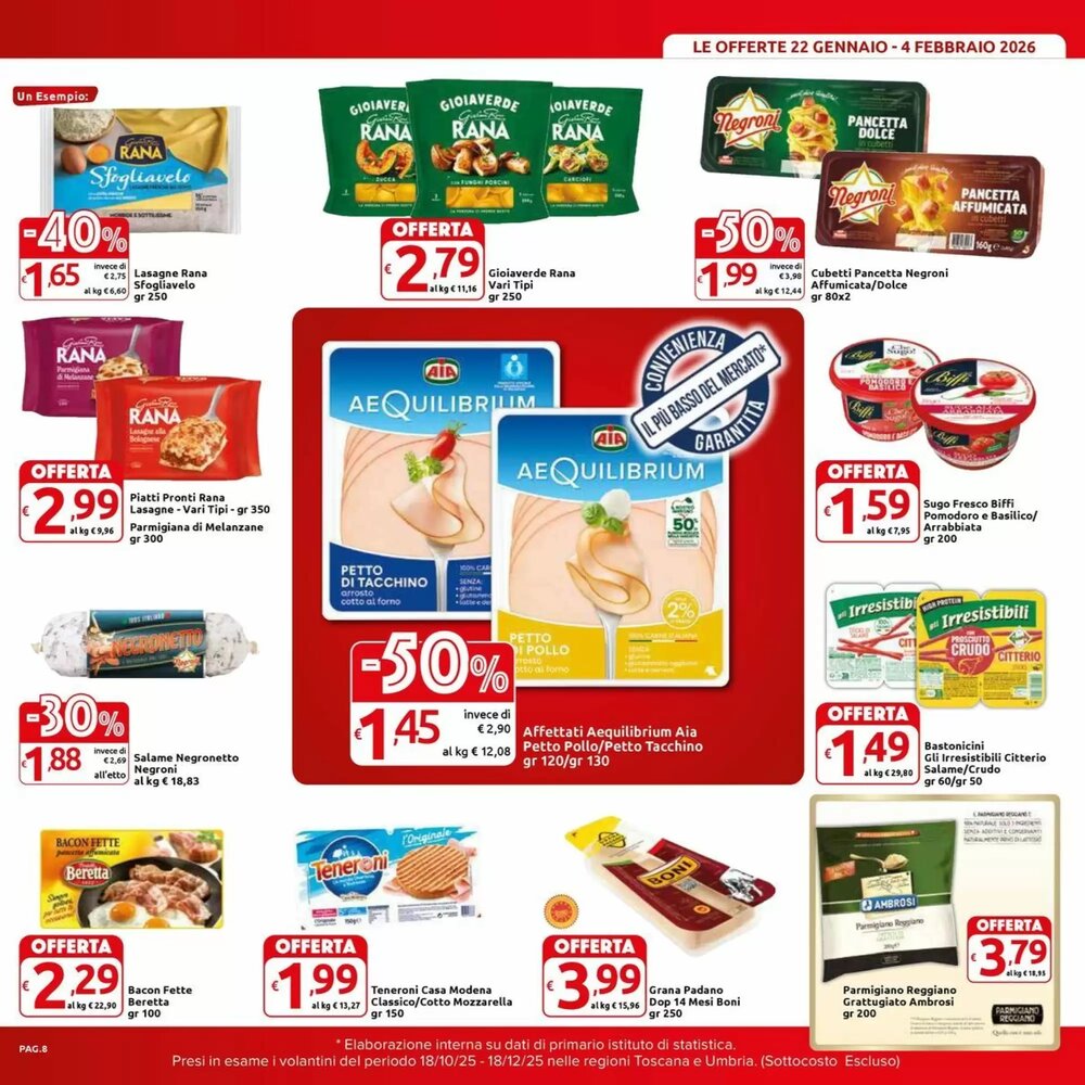 Volantino promozionale Carrefour Market  valide dal 22/01/2026 - Pagina 8.