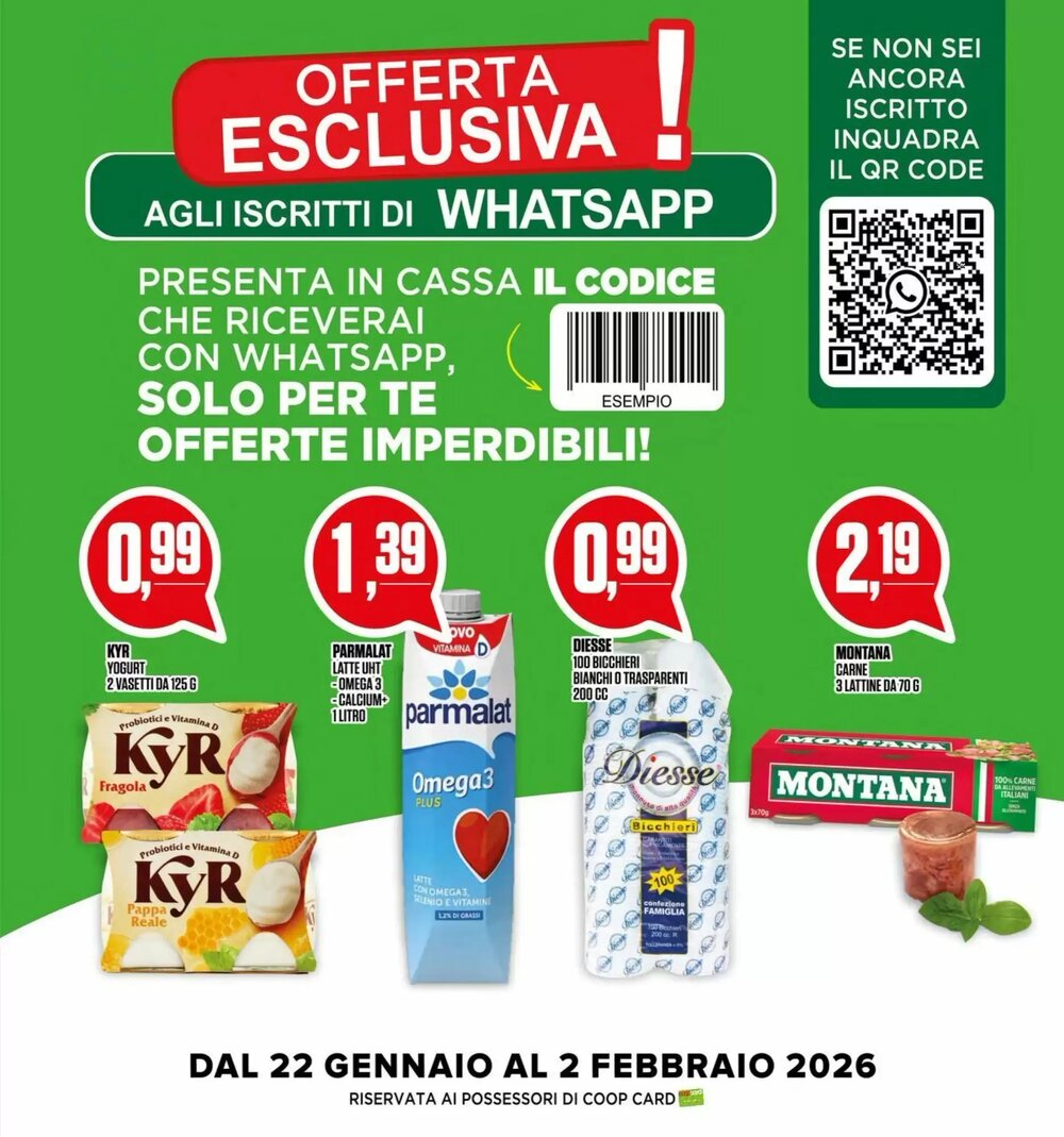 Volantino promozionale Coop Master Alleanza 3.0  valide dal 22/01/2026 - Pagina 17.