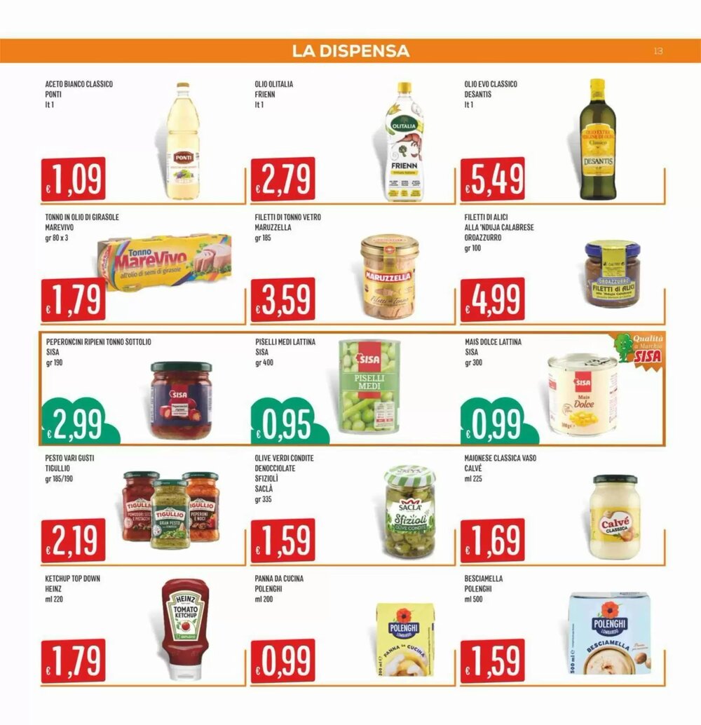 Volantino promozionale Sisa  valide dal 22/01/2026 - Pagina 13.