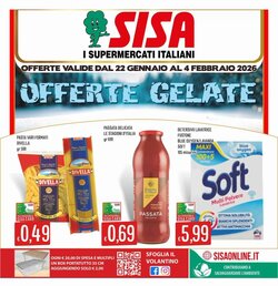 Volantino promozionale Sisa  valide dal 22/01/2026