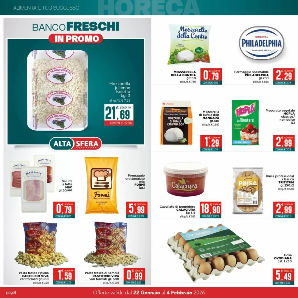 Volantino promozionale Altasfera  valide dal 22/01/2026 - Pagina 4.