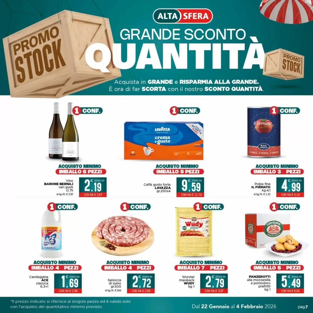 Volantino promozionale Altasfera  valide dal 22/01/2026 - Pagina 7.