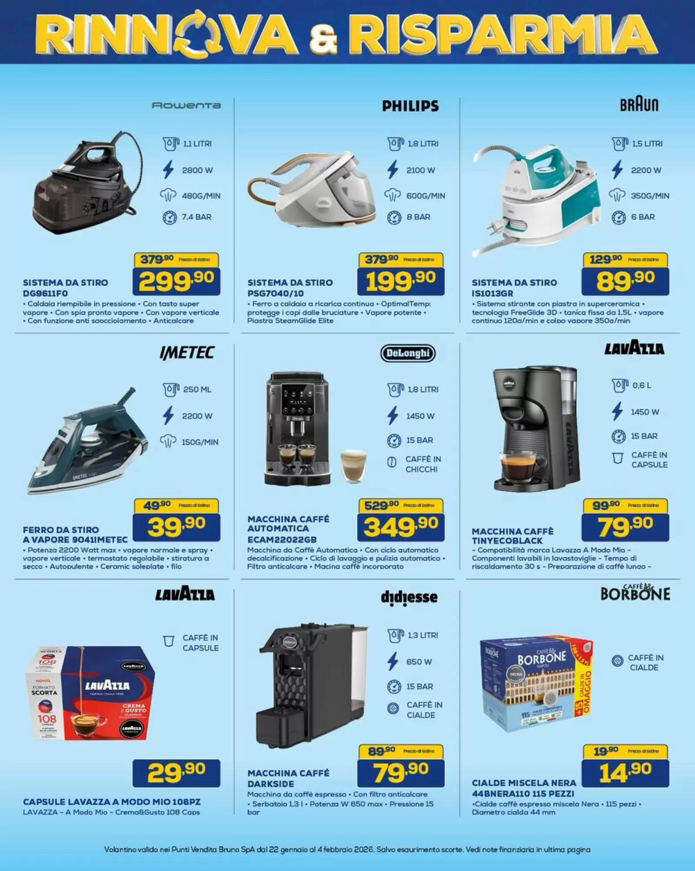 Volantino promozionale Euronics  valide dal 22/01/2026 - Pagina 29.