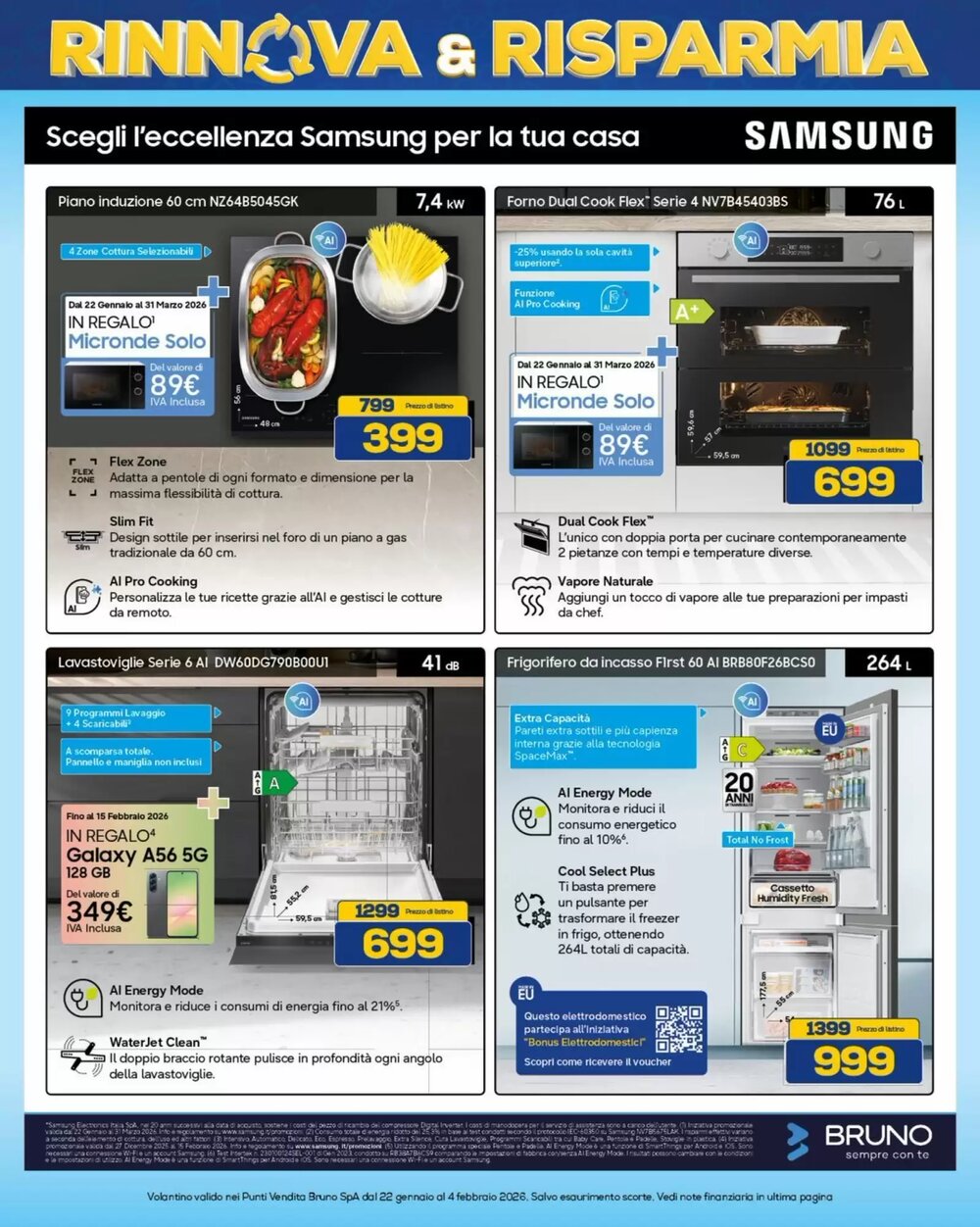 Volantino promozionale Euronics  valide dal 22/01/2026 - Pagina 34.